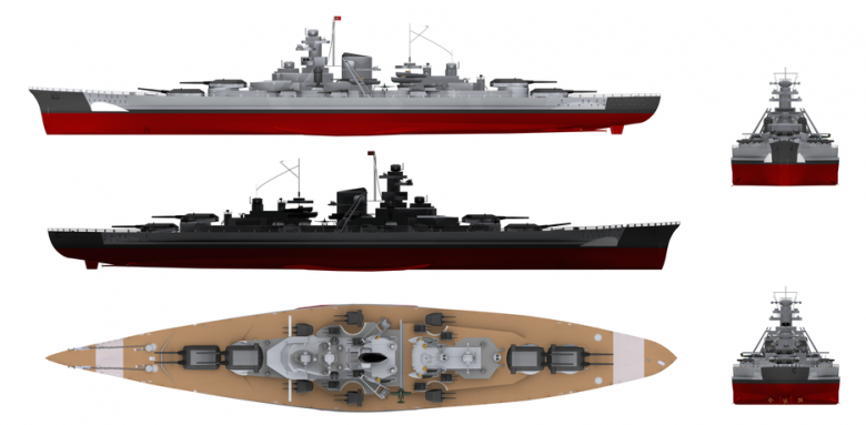 Nazi Germany Had Huge Plans to Build a Massive Super Battleship Fleet
