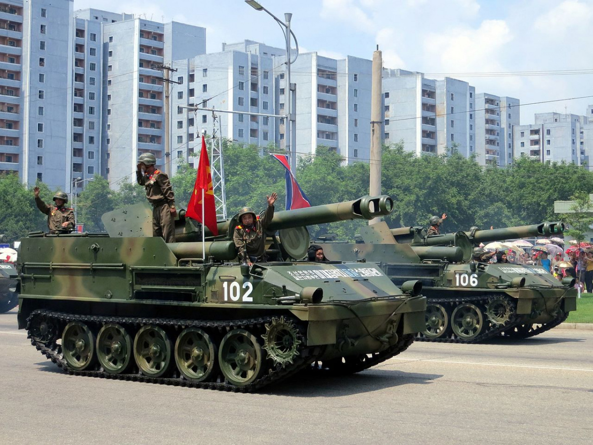 North Korea Victory Day, 2013. Wikimedia Commons