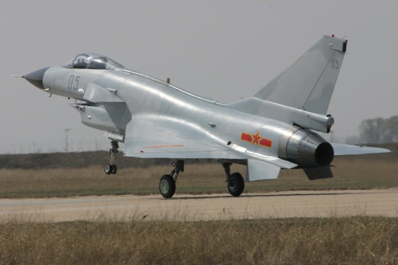 Image: a Chengdu J-10 fighter. Flickr/mxiong. CC BY 2.0.