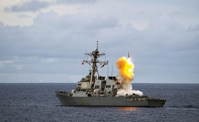 One Of The U.S. Navy's Most Powerful Warships Just Came Under Missile ...