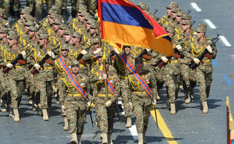 Armenian soldiers at the 2015 Victory Day parade. Kremlin.ru