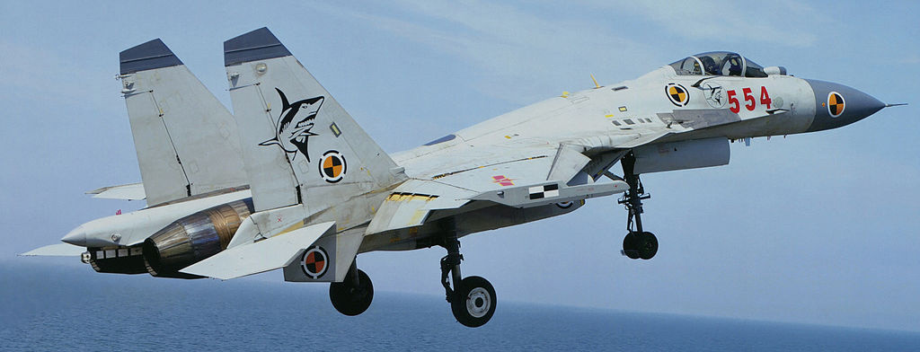 Carrier-Based Multirole Fighter J-15. Wikimedia Commons/Creative Commons/@Garudtejas7