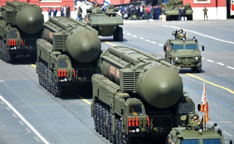 RS-24 intercontinental ballistic missiles. Kremlin photo.