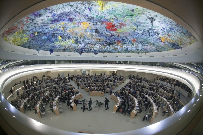 View of the Human Rights Council during the urgent debate on Syria May 29, 2013. Flickr/Creative Commons/U.S. Mission Geneva