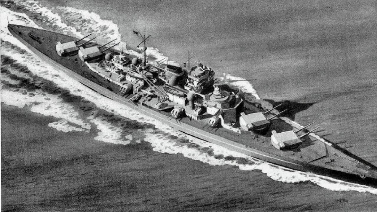 Bismarck-Class Battleship World War II