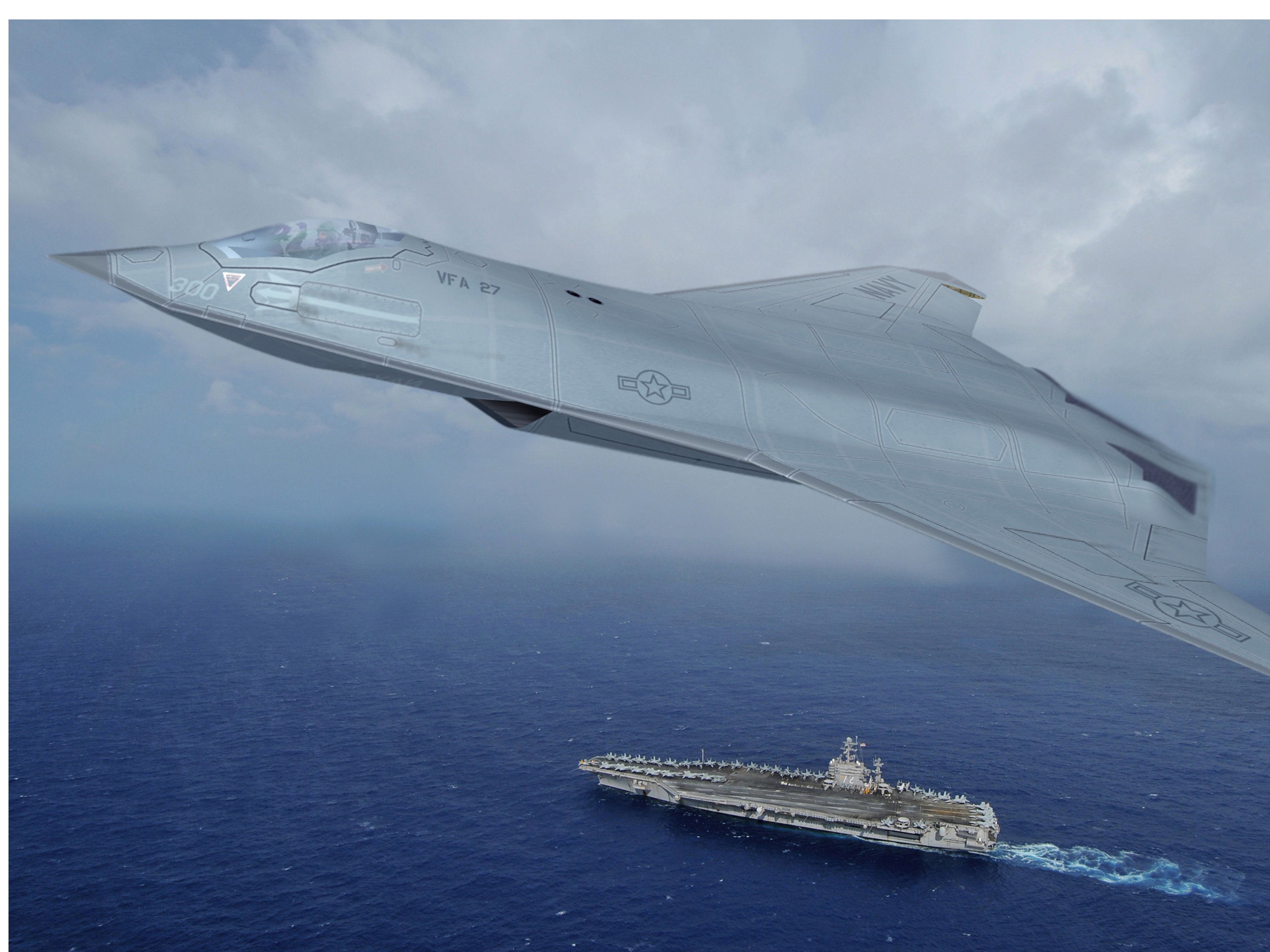 Exposed First Look at Northrop's Sixth Gen Stealth Fighters The