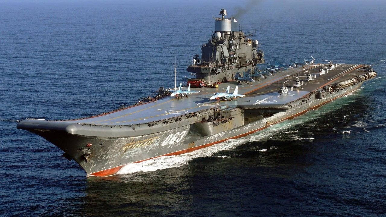 Admiral Kuznetsov Aircraft Carrier