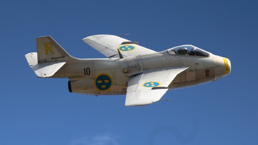 The Saab 29 Tunnan Is a Fighter Jet Work Of Art 