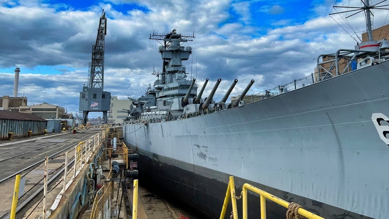 USS New Jersey Up Close