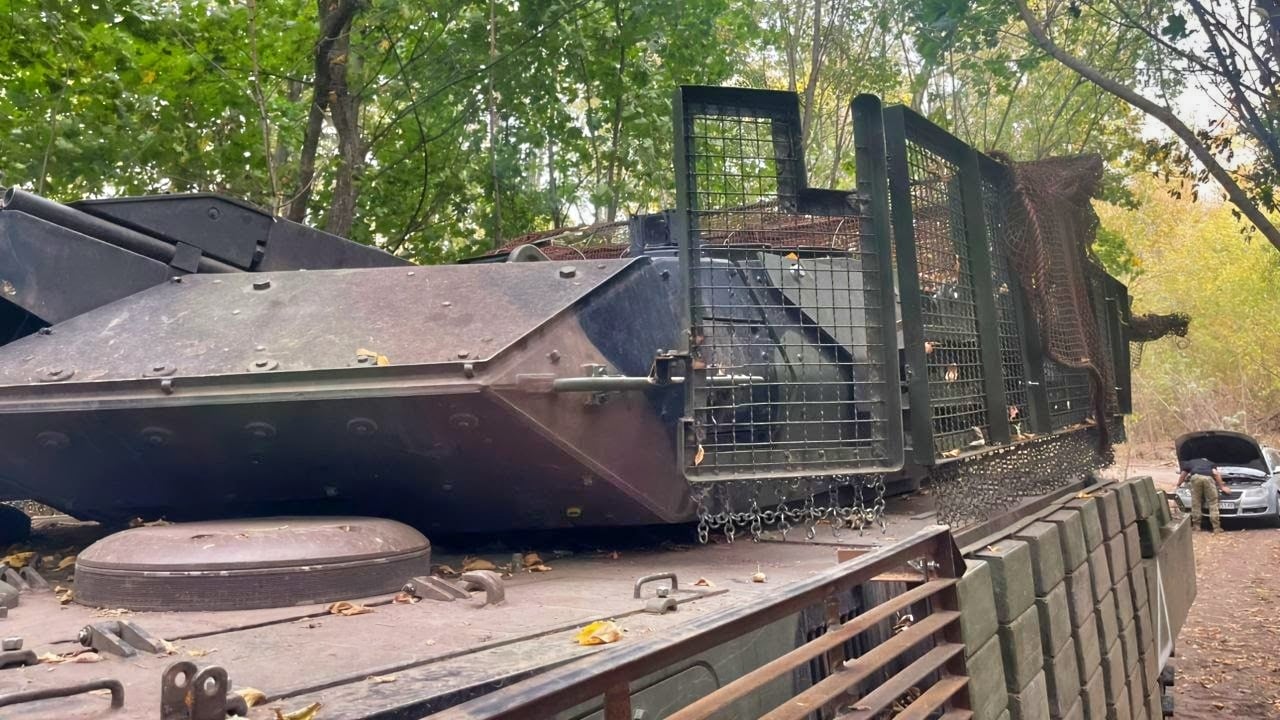 Ukraine Tank Cage