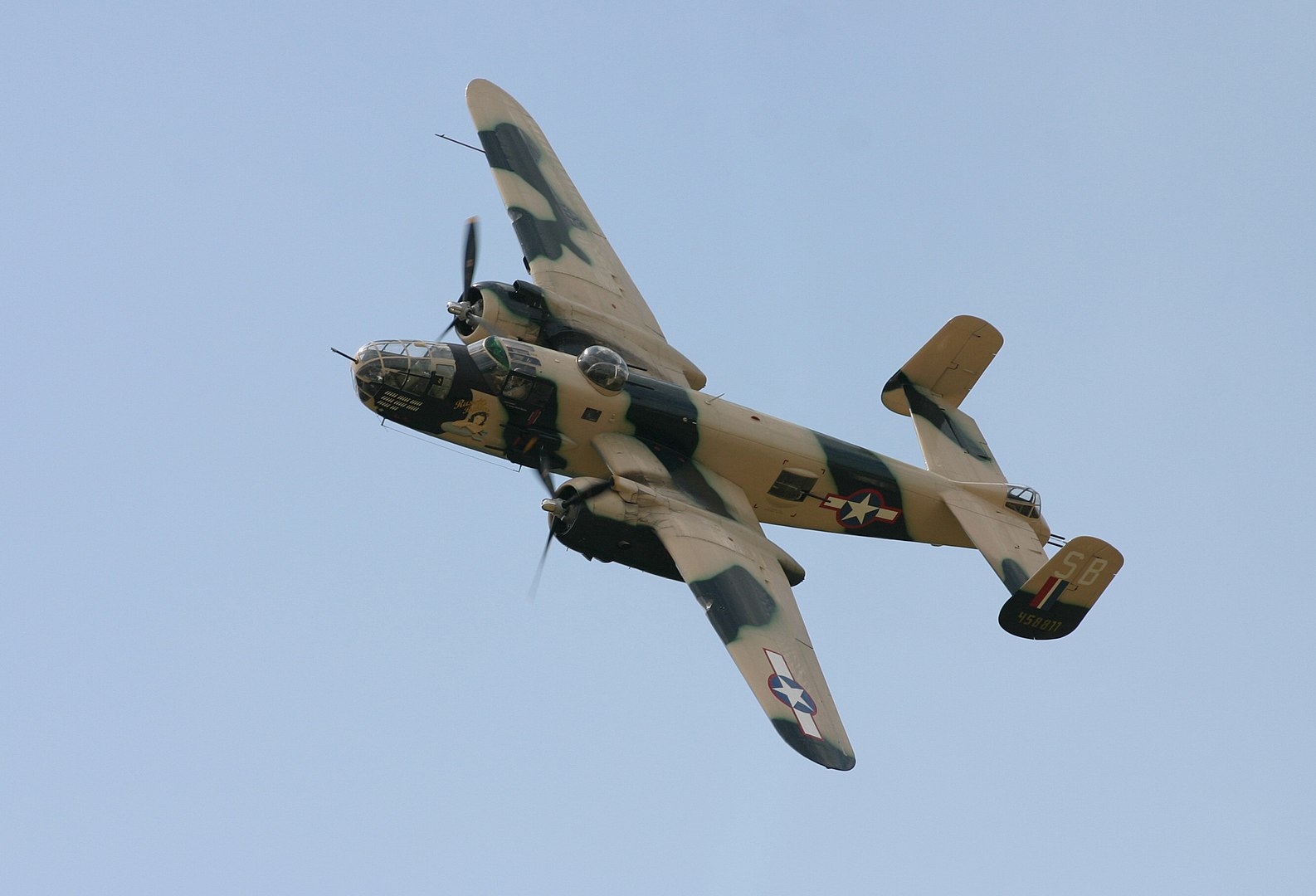 Meet America's B-25G Bomber: The Plane That Used A Tank Cannon To ...