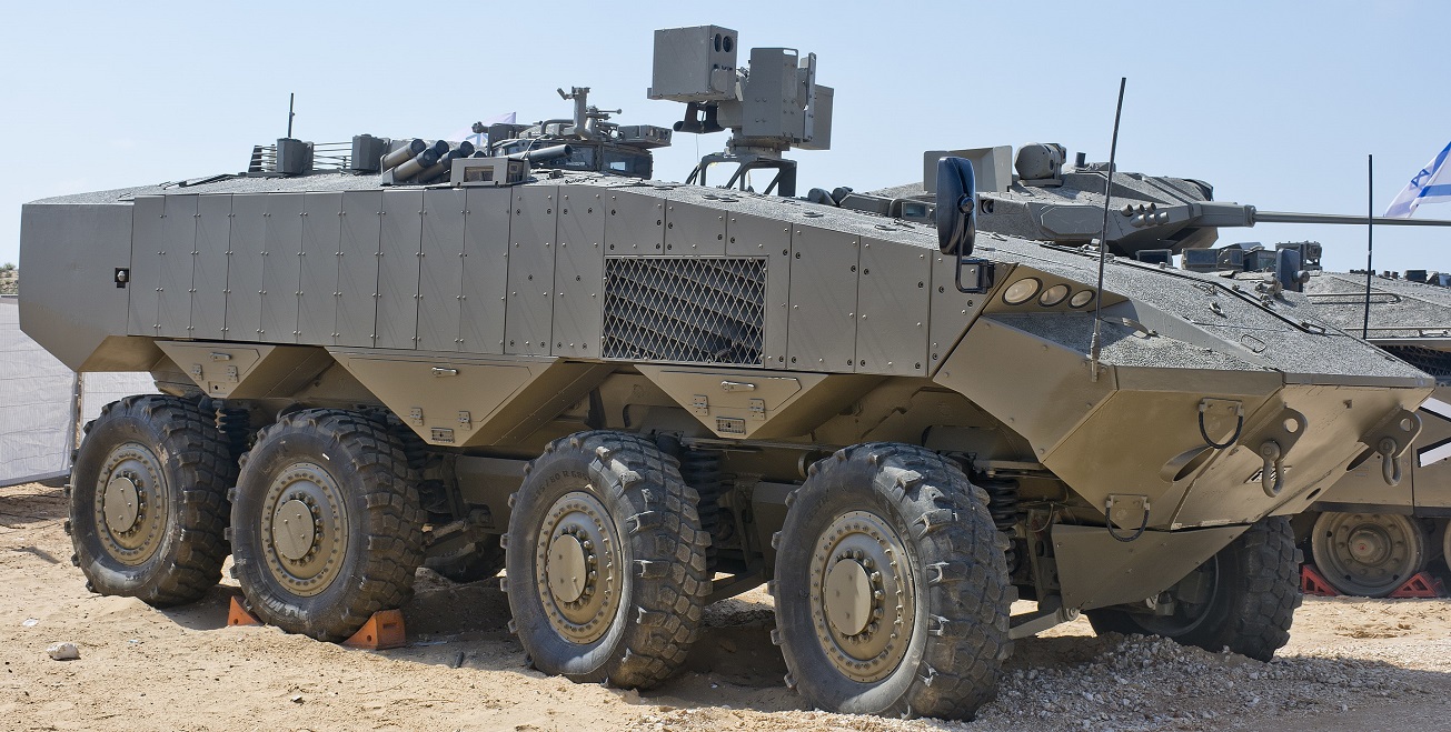 Resultado de imagen para Meet Eitan: Israel's New Eight-Wheeled Armored Monster Weapon