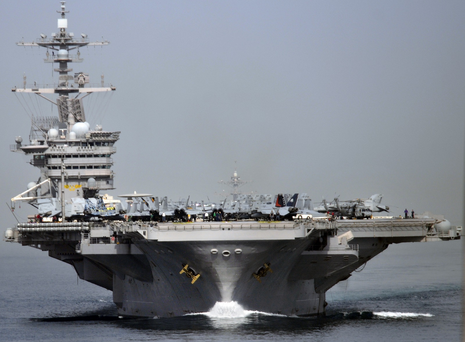 This Video Proved How Powerful U.S. Navy Aircraft Carriers Can Be | The ...