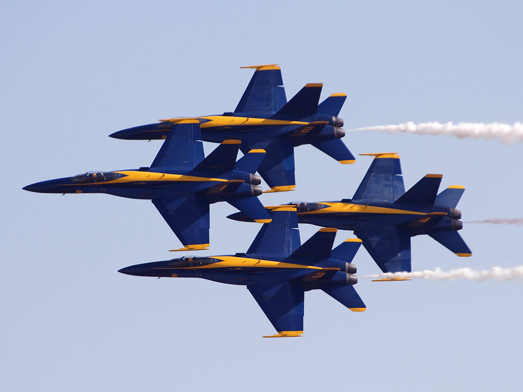 Watch The Blue Angels Fly Out Of The Sunset In This Remarkable Video