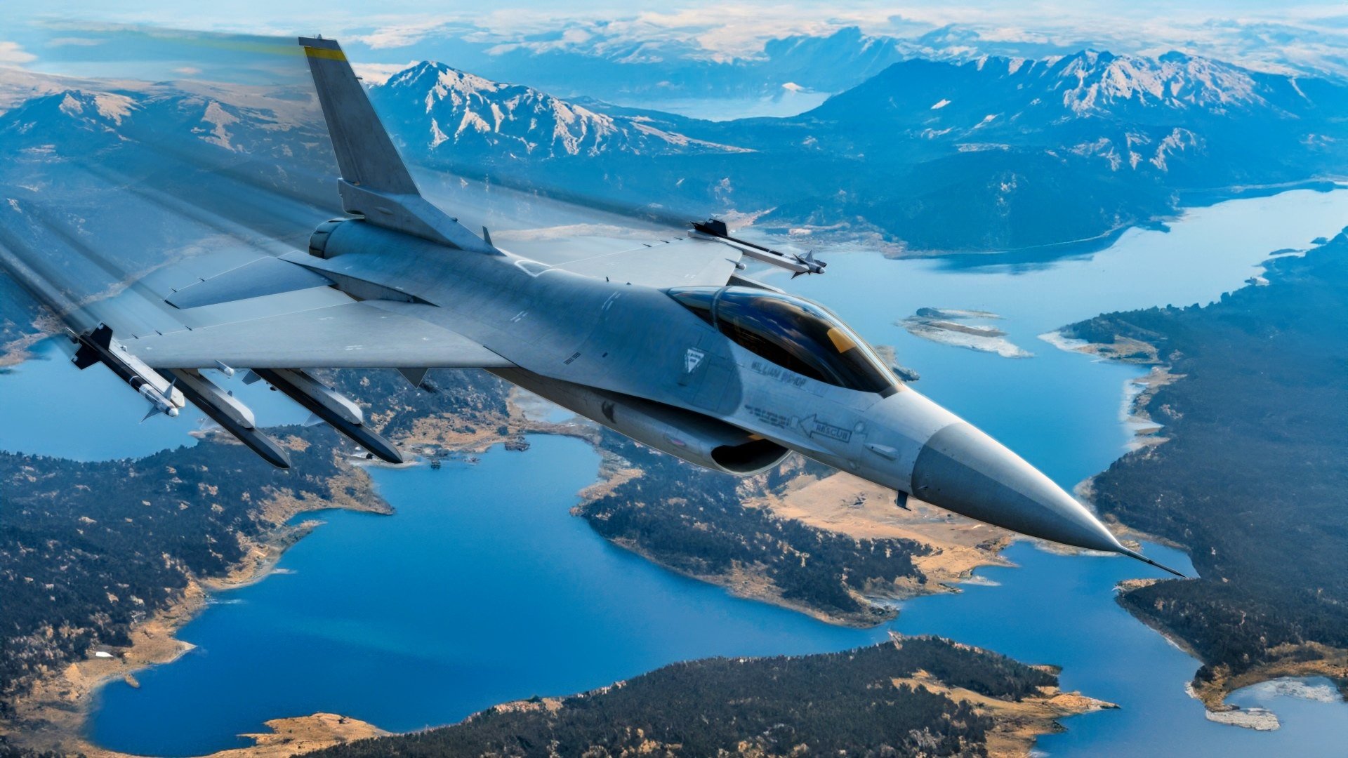 How an Air Force F-16 Fighter Barely Dodged 6 Surface-to-Air Missiles