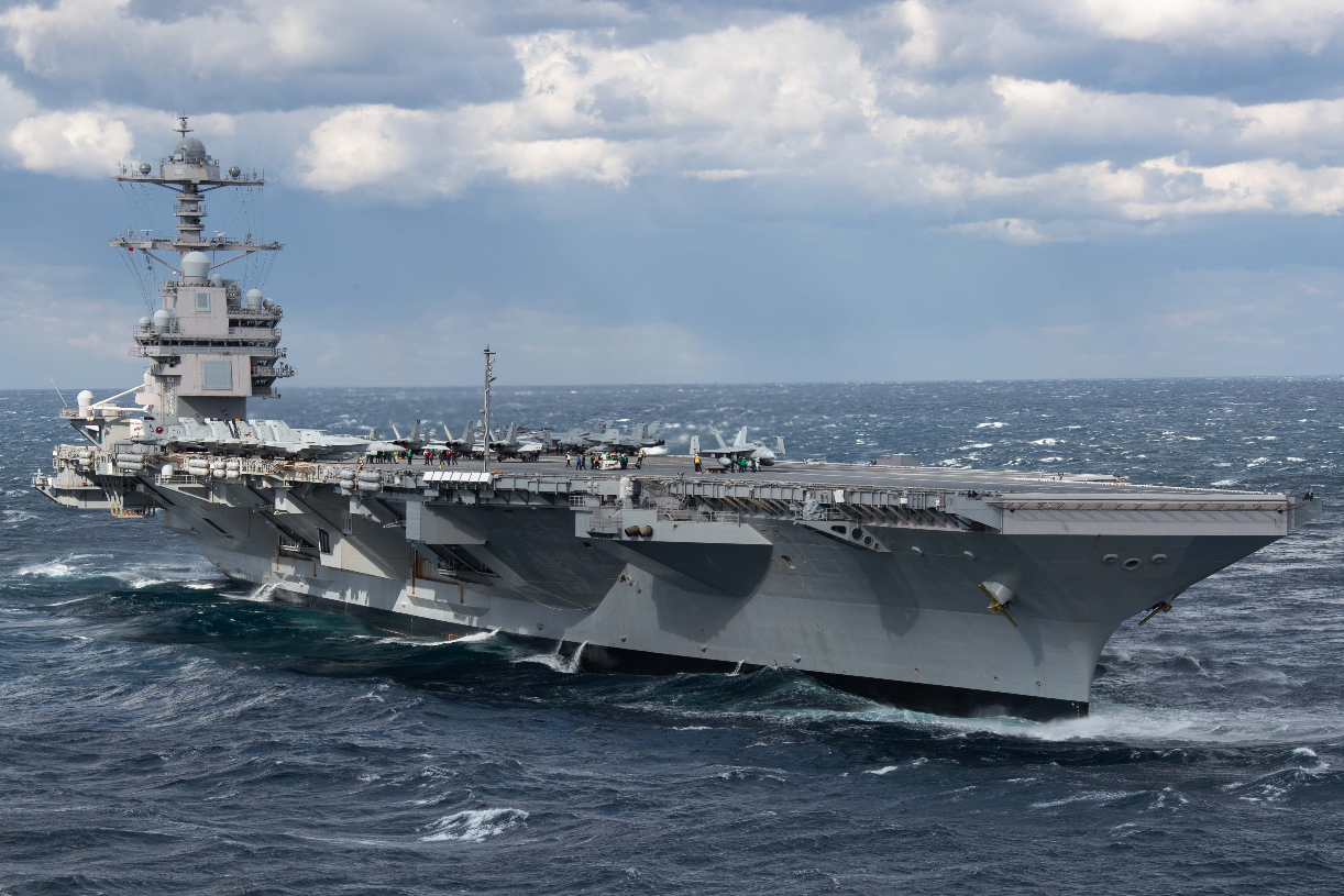 Newest U.S. Navy Carrier Headlines Massive NATO Drills | The National ...