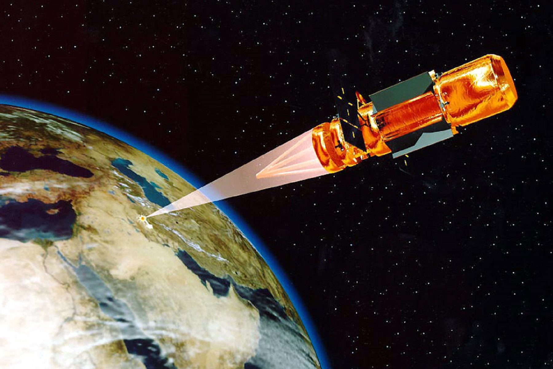 The terrifying space weapons of the future - explosive 'rods from