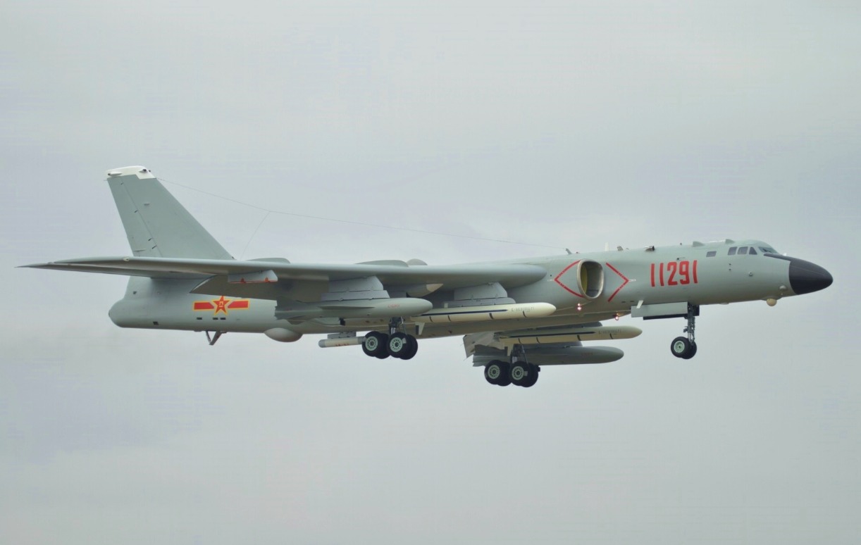 China's H-6K Bomber Can Now Drop The 