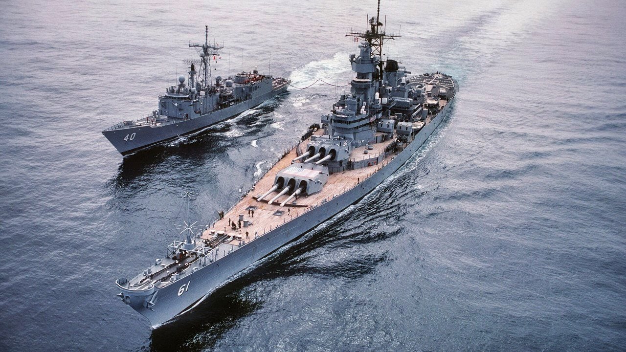 How the Navy's Iowa-Class Battleships Made the Ultimate Comeback 
