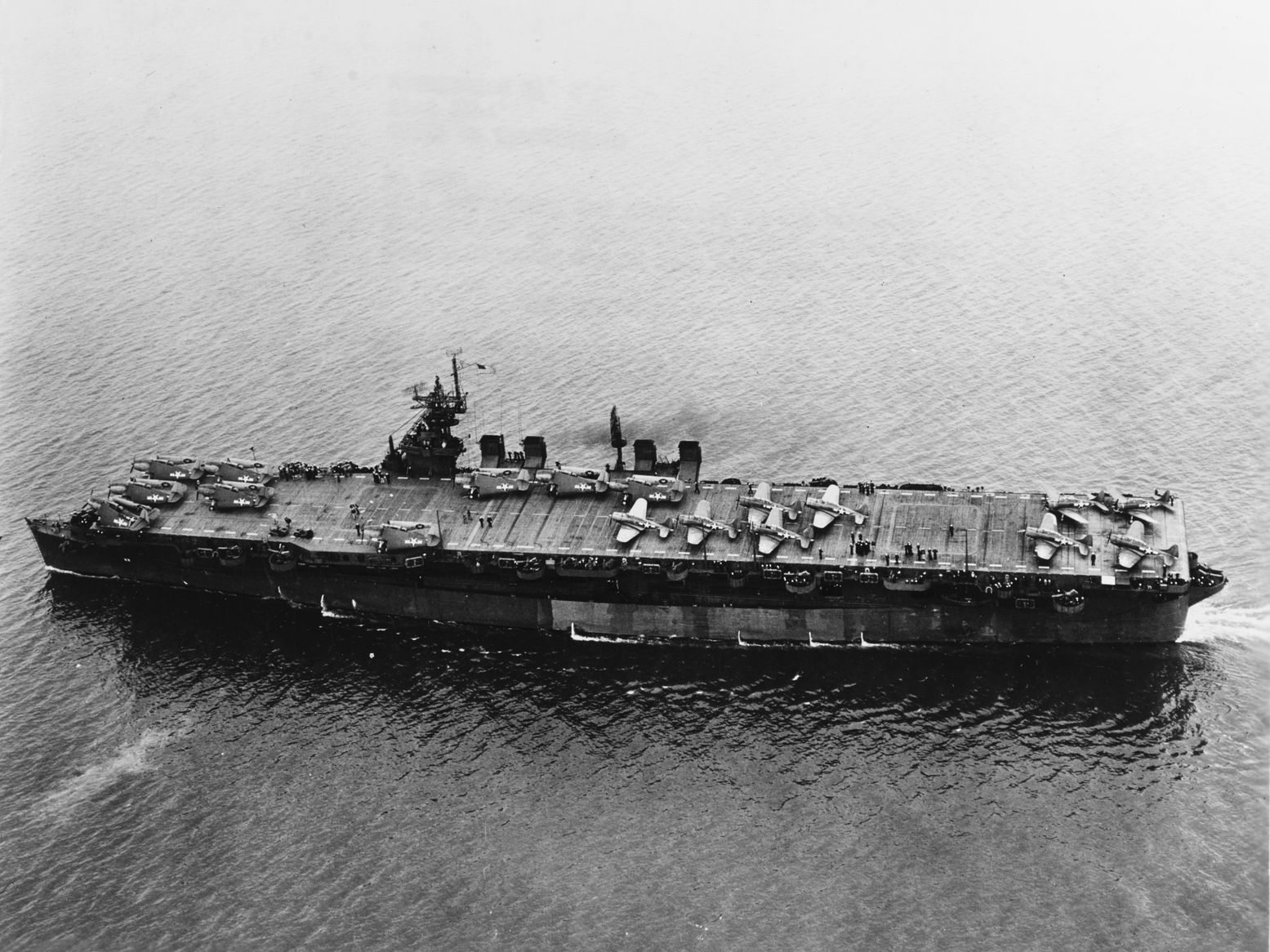 How the U.S. Navy Transformed a Battleship into an Aircraft Carrier ...