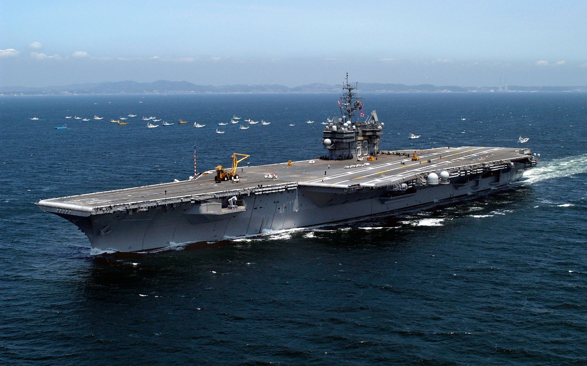 USS America: The Navy Tried for Weeks to Sink Its Own Aircraft Carrier and Failed