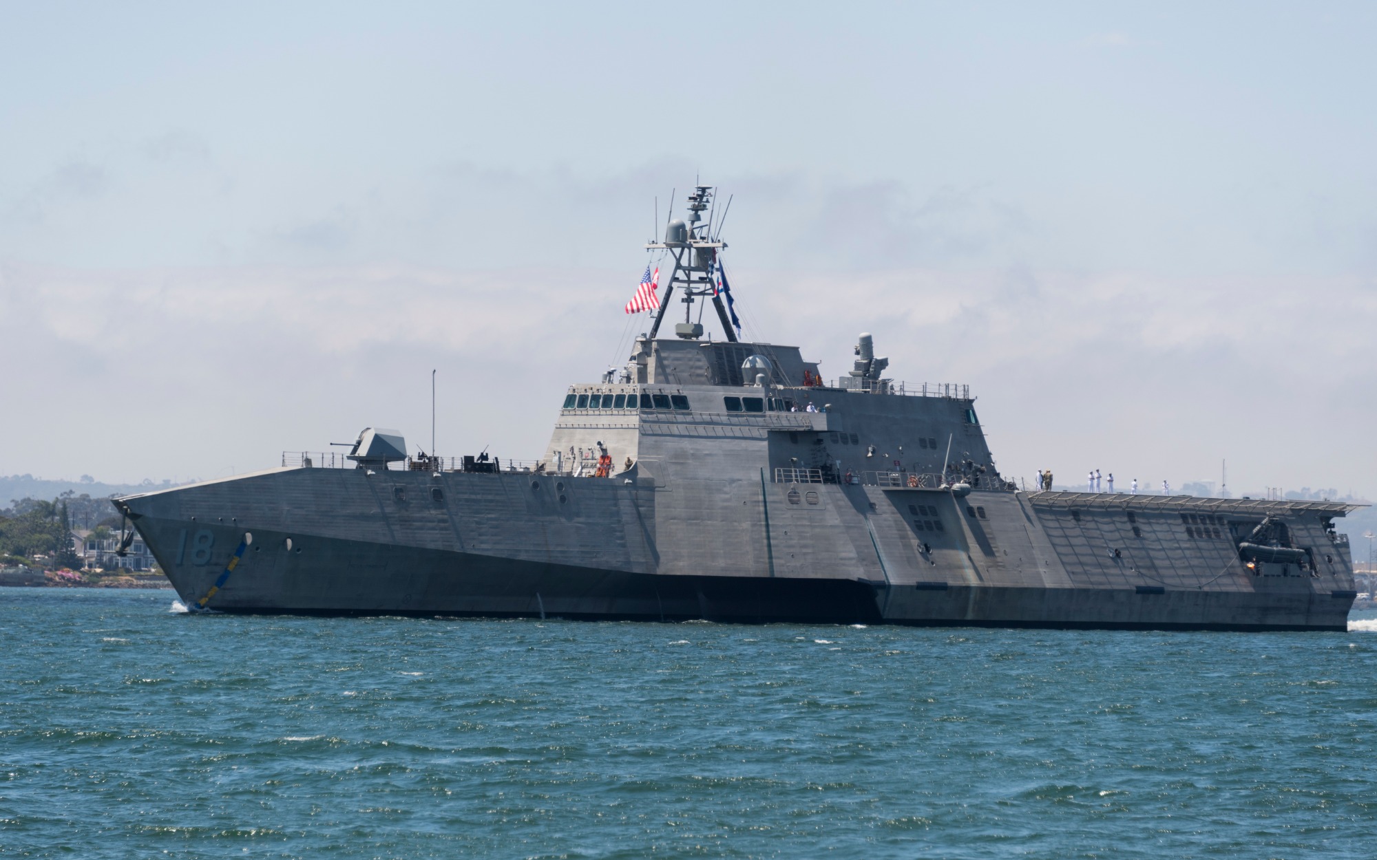 The Navy's Littoral Combat Ship: Now Armed With Hellfire Missiles 