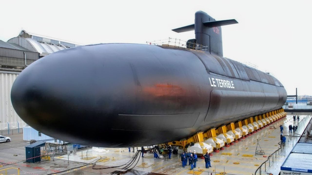 France SSBN Missile Submarine