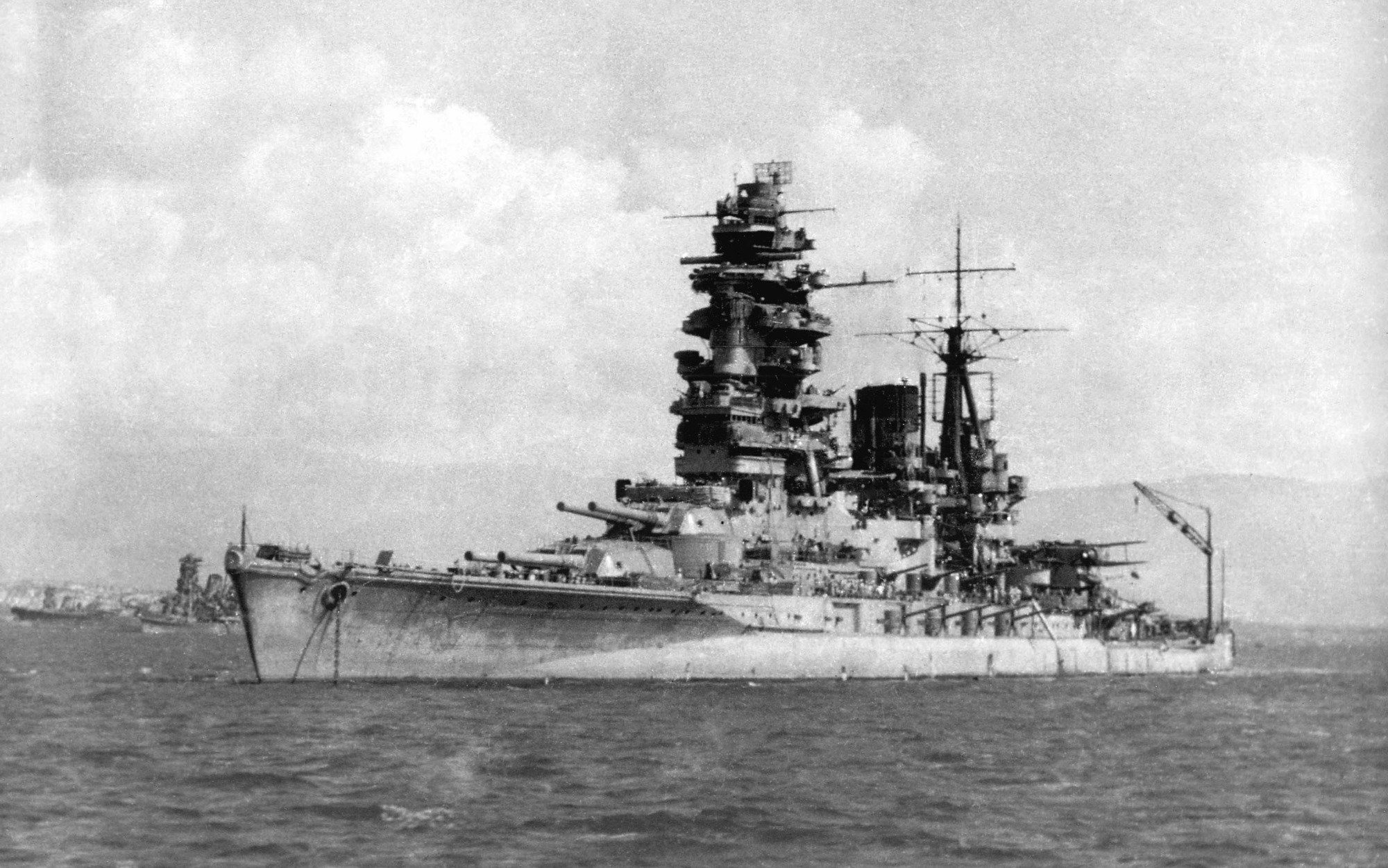 Japan WWII Battleship