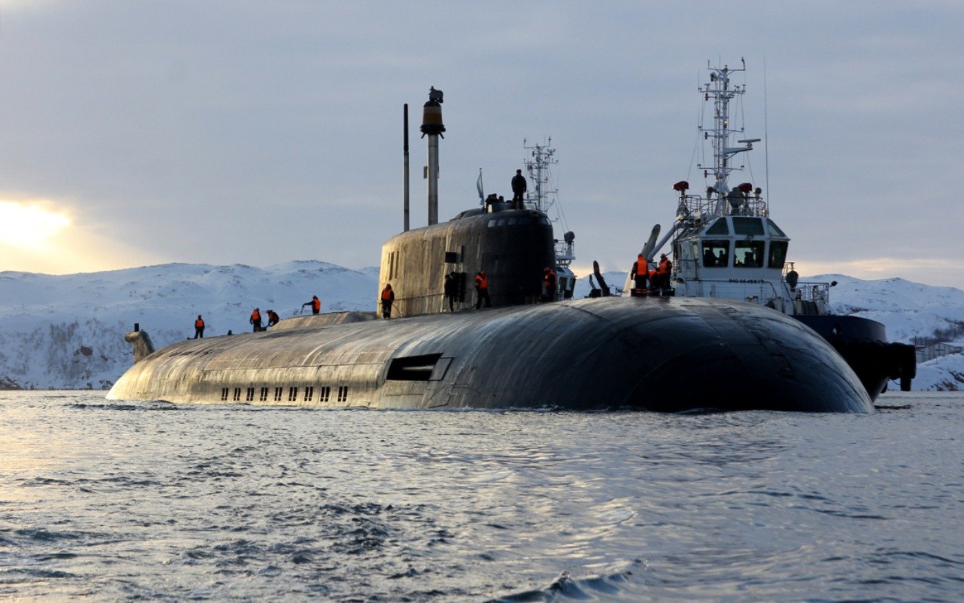 Oscar-Class Submarine Russi