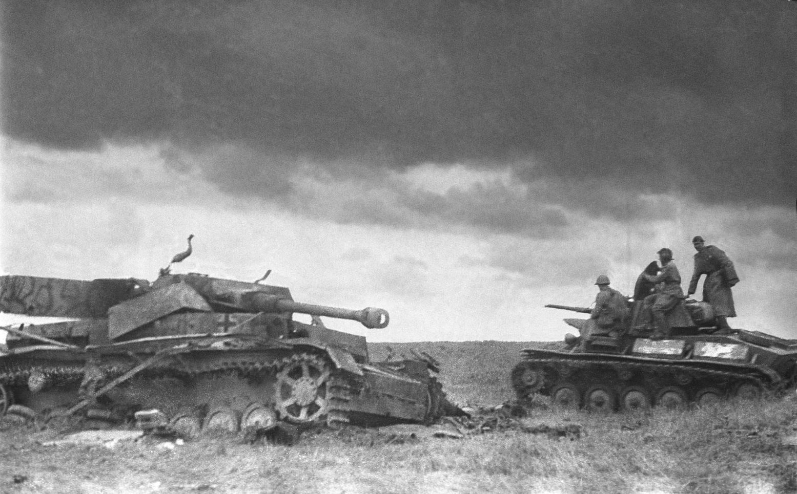 battle of kursk tiger tanks
