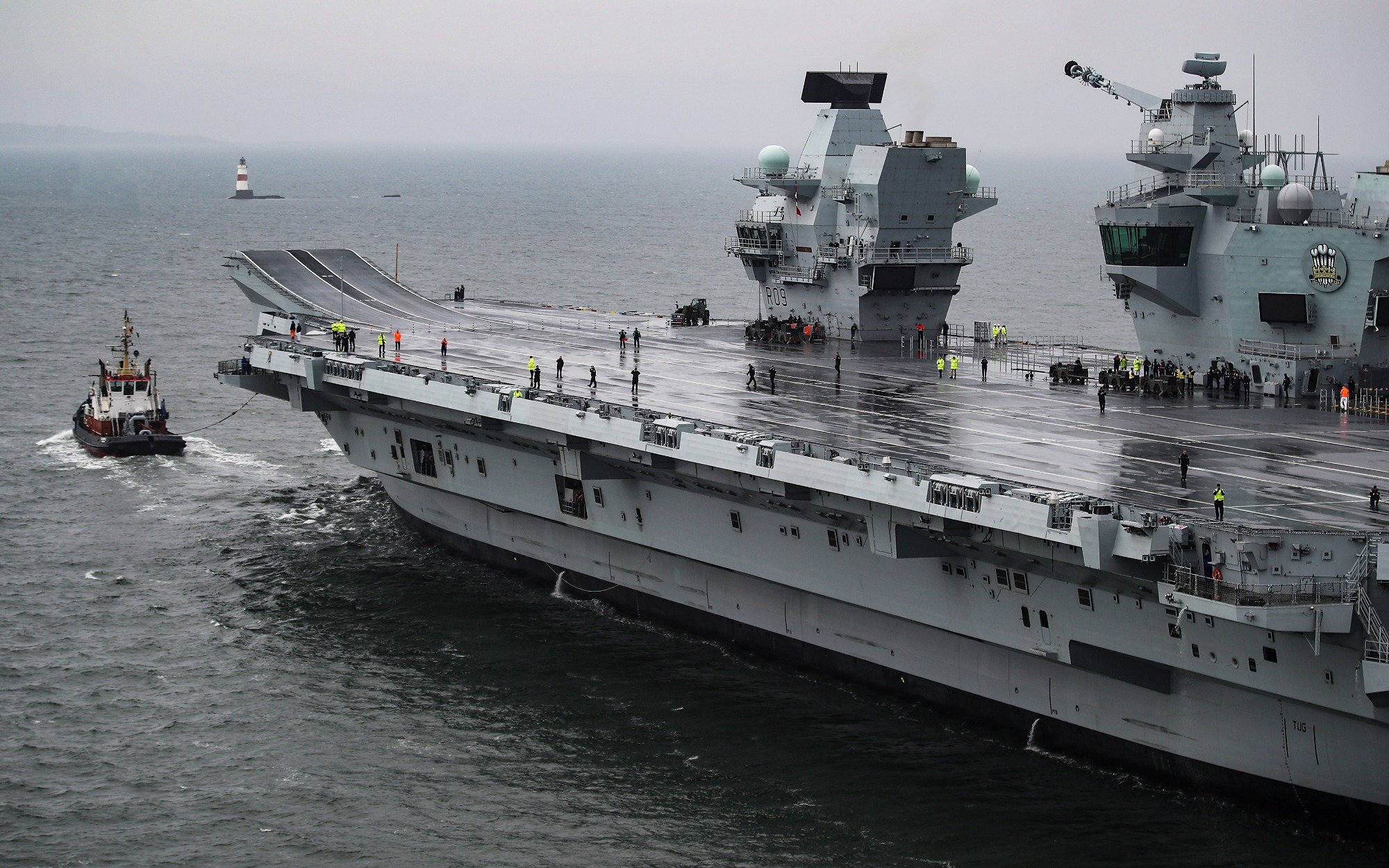 Royal Navy Aircraft Carrier 