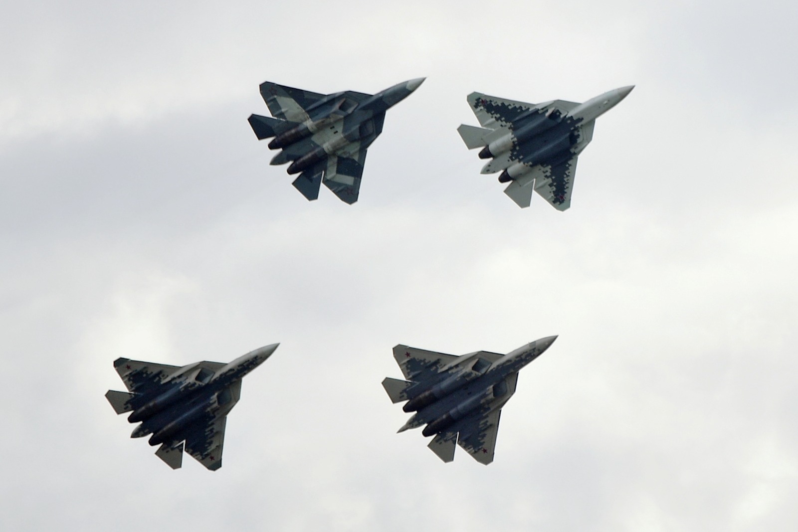 Half of Russia's Su-57 Stealth Fighter Fleet Went Airborne—What ...