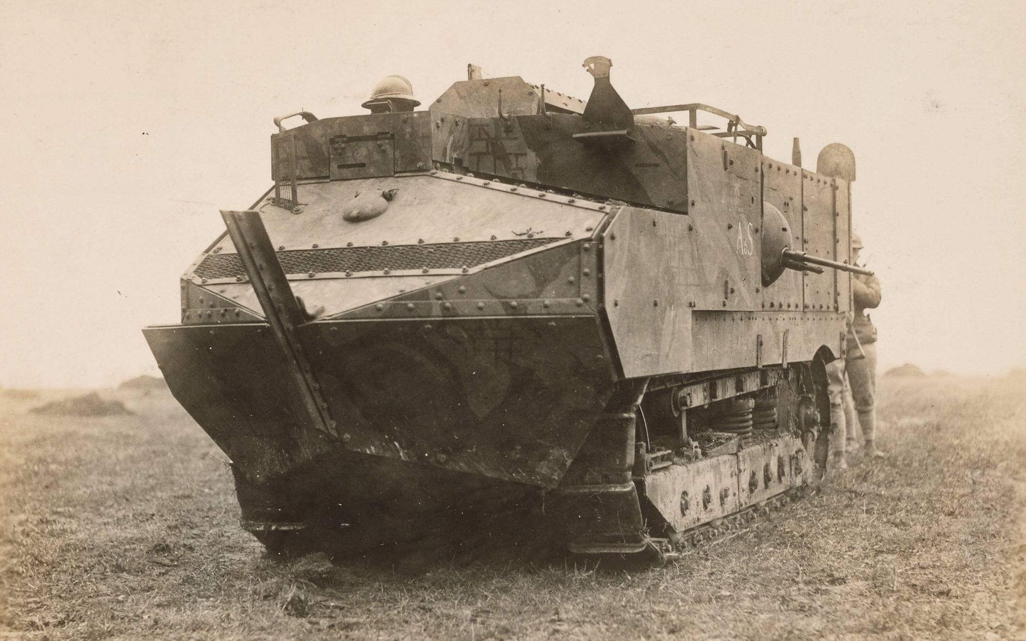 WW1 British Army Mark 1 Heavy Tank — Brick Block Army