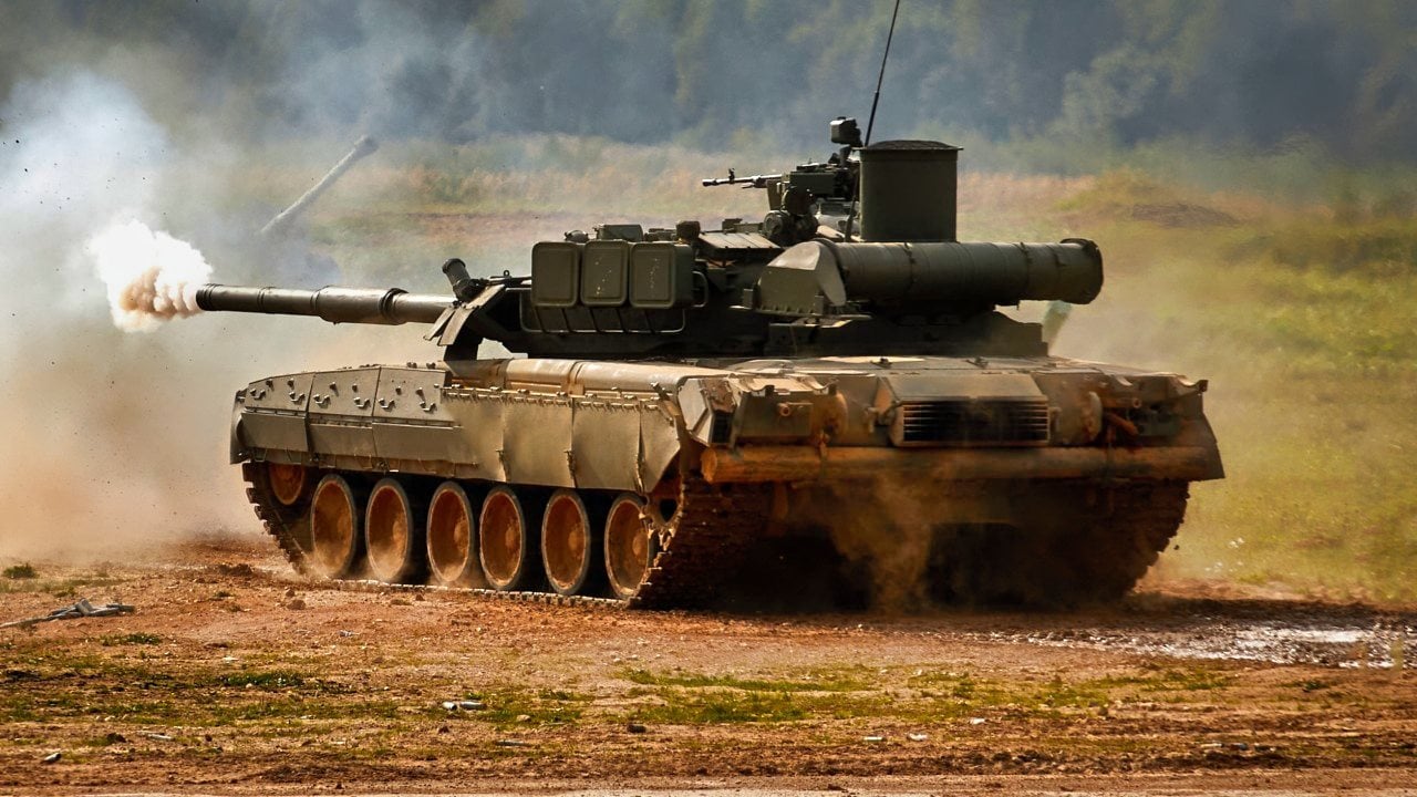 Russia's Old T-80 Tank Is Getting Drone Protection for Ukraine War ...