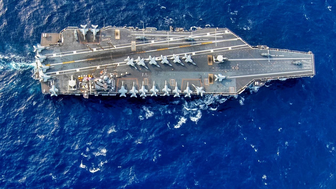 U.S. Navy Aircraft Carrier