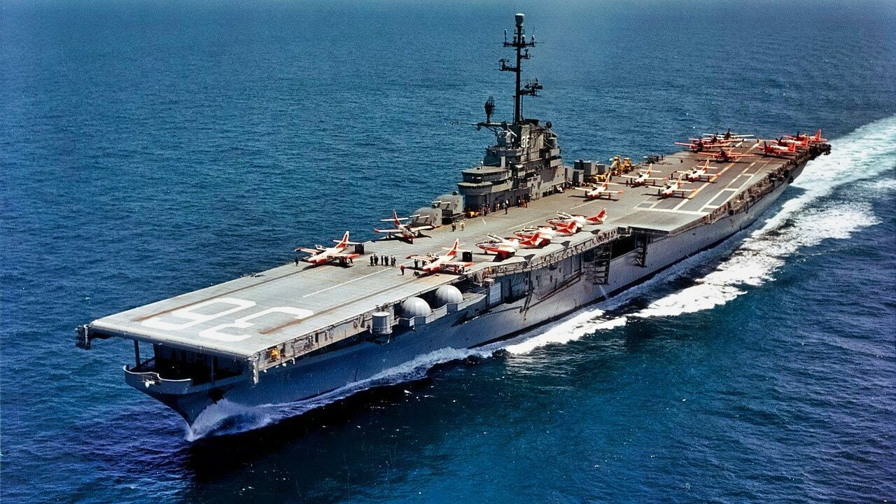 USS Antietam: This Navy Aircraft Carrier Proved the Power of the Essex ...