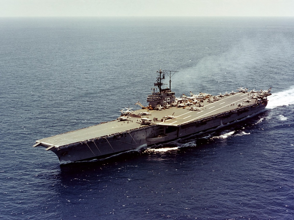 USS Forrestal Aircraft Carrier 