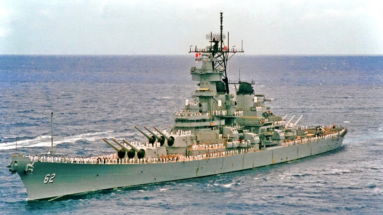 Battleships USS New Jersey