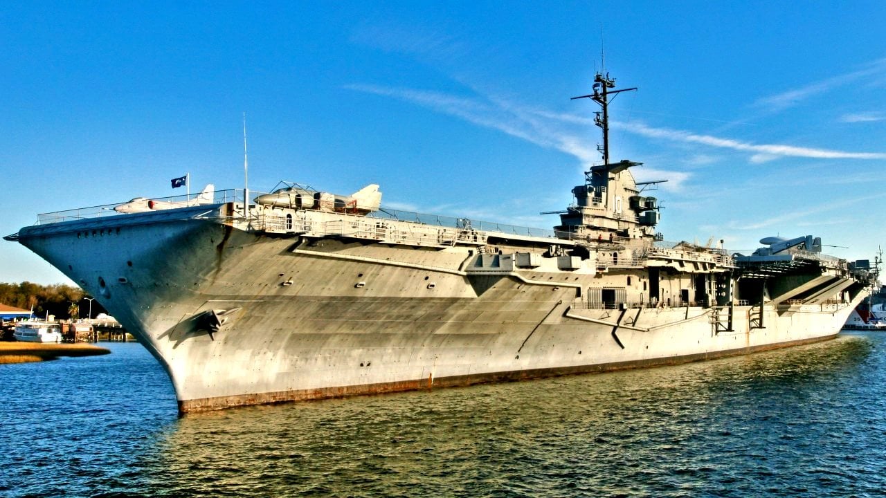 USS Yorktown Aircraft Carrier 