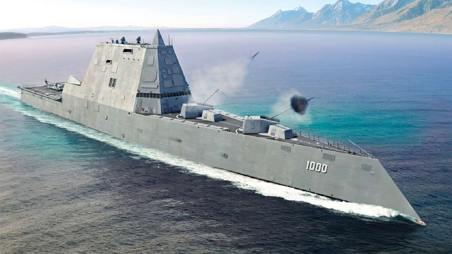 U S Navy  Stealth Destroyers Will Soon Be Armed with Laser 