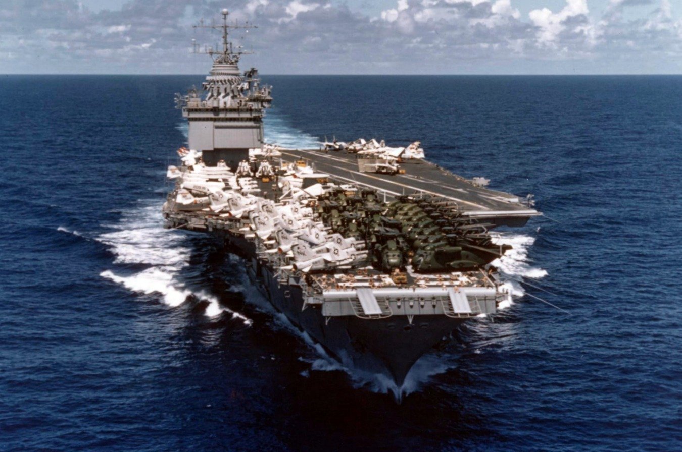 U.S. Navy Aircraft Carrier USS Enterprise Was Set Ablaze Due to Her Own Bombs