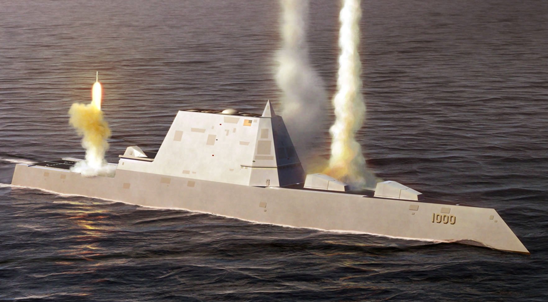 The U.S. Navy's New Stealth Destroyer Is Super Expensive and Has No