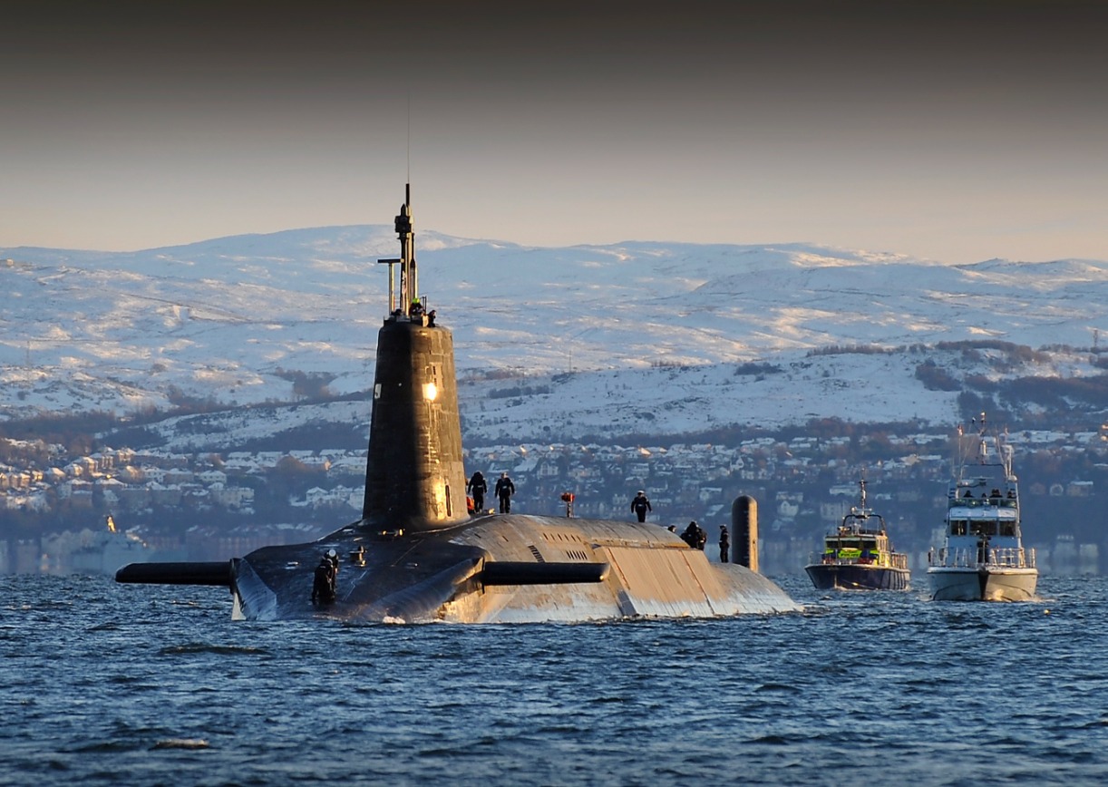 Vanguard-Class Submarine Royal Navy
