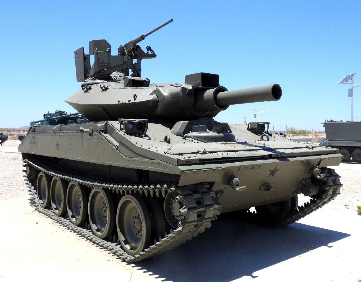 modern tank design sheriden