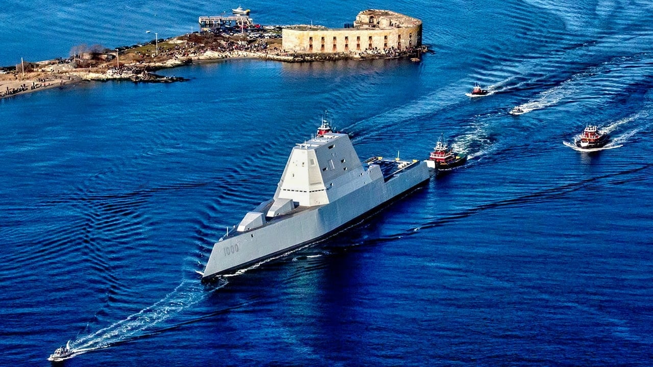 The U.S. Navy's Zumwalt-Class Destroyer Is One Historic Nightmare 