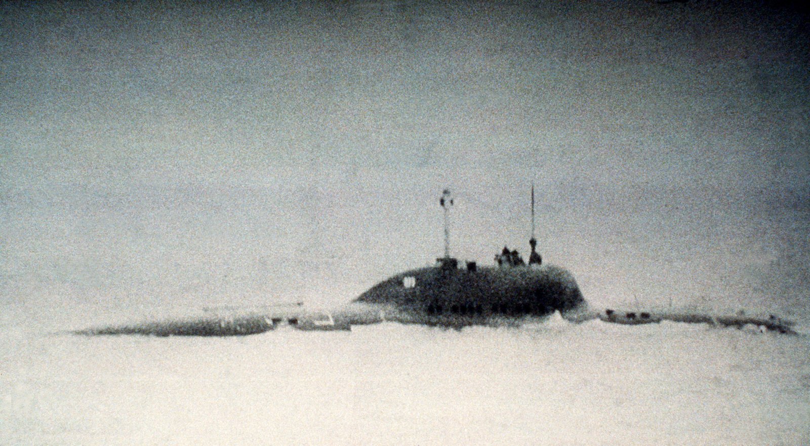 russian submarine under attack