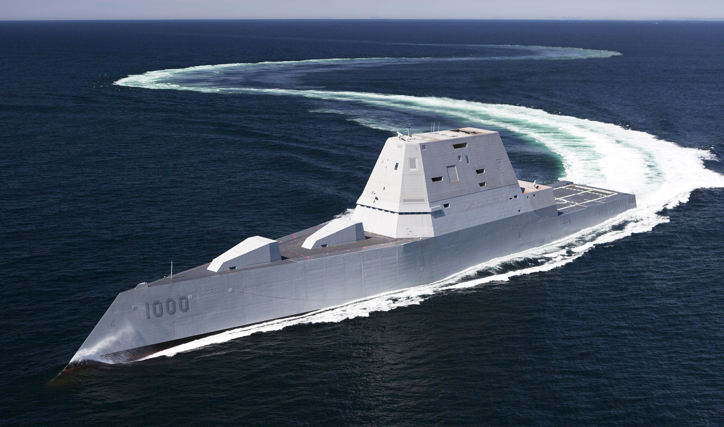 America s New  Stealth Destroyer  99 Percent Done The 