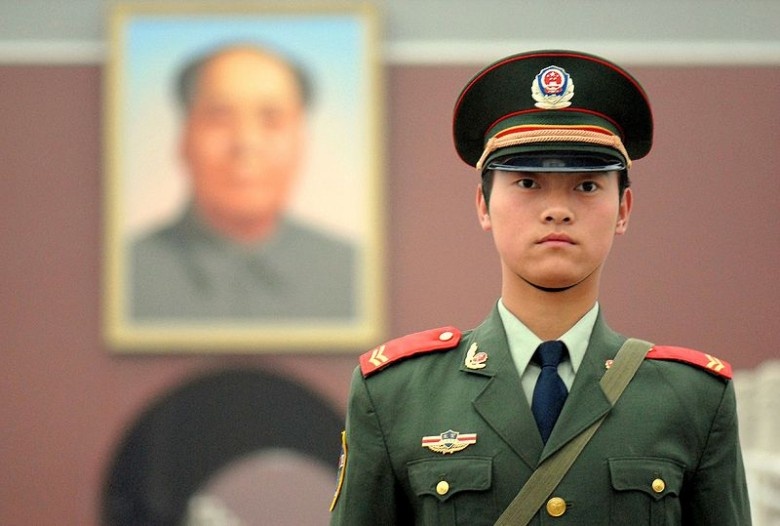 Why the Chinese military uses ridiculously blue uniforms