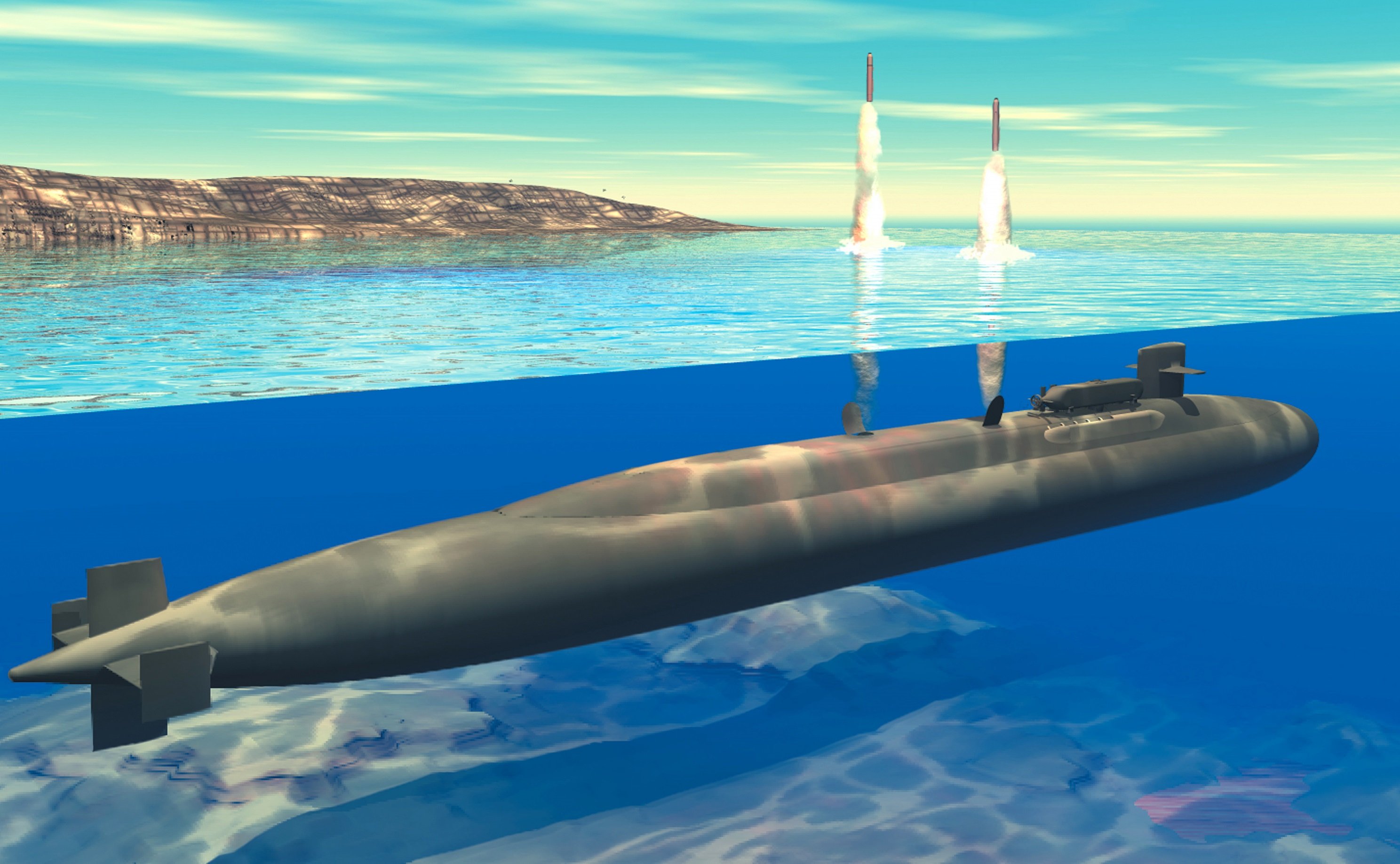 Das ist der Anfang vom Ende - Pagina 3 Ohio-class_submarine_launches_tomahawk_cruise_missiles_artist_concept_0