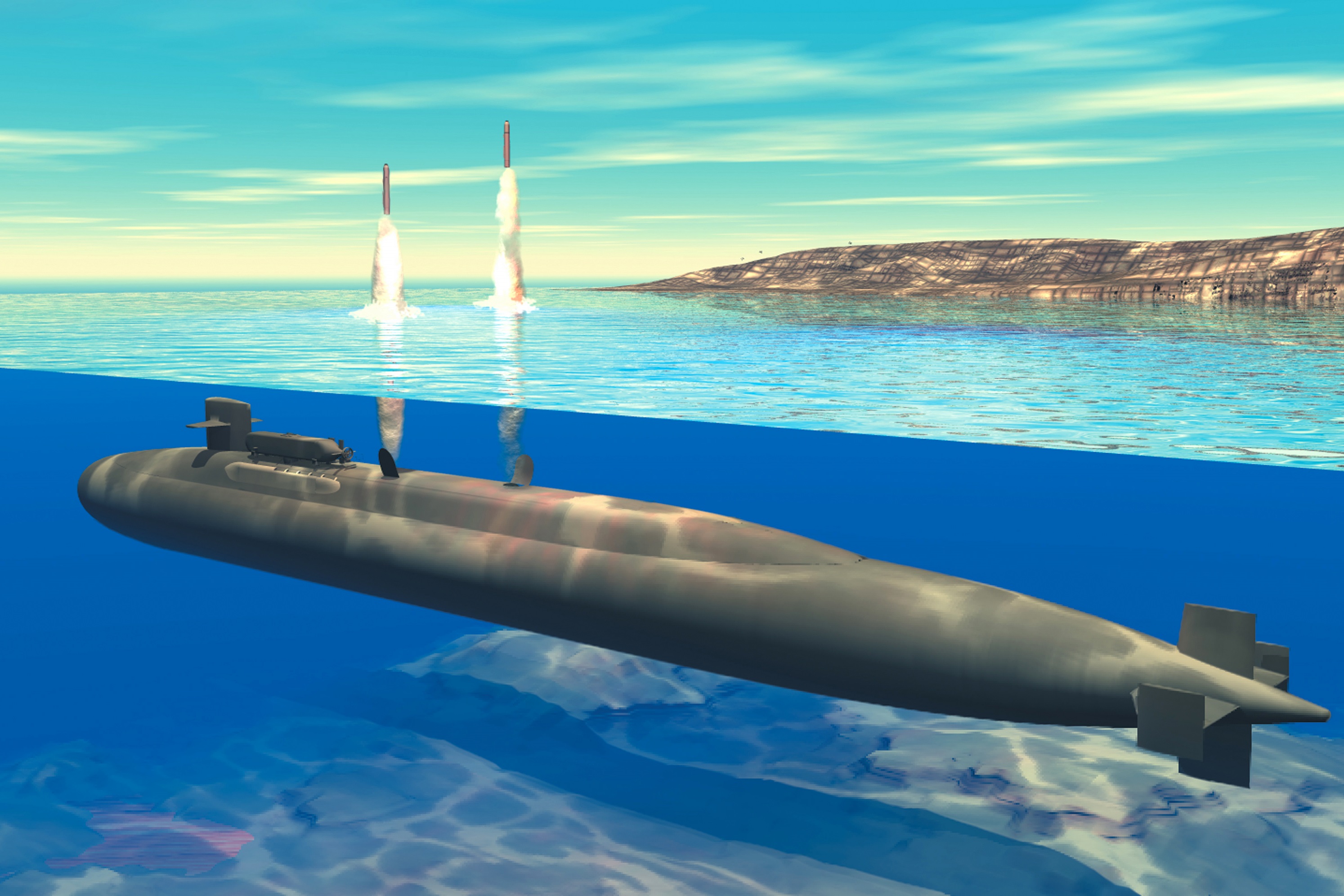 Ballistic Nuclear missiles and submarine-launched image - Rise Of